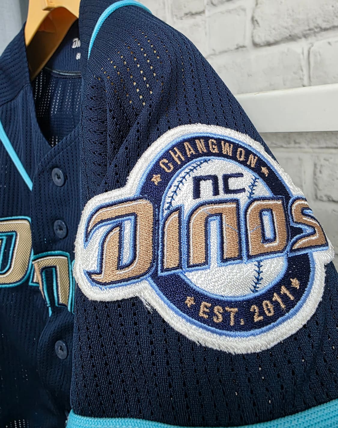 NC다이노스 키즈 유니폼 60 KNB 노마킹 야구유니폼 ML01 상품이미지2