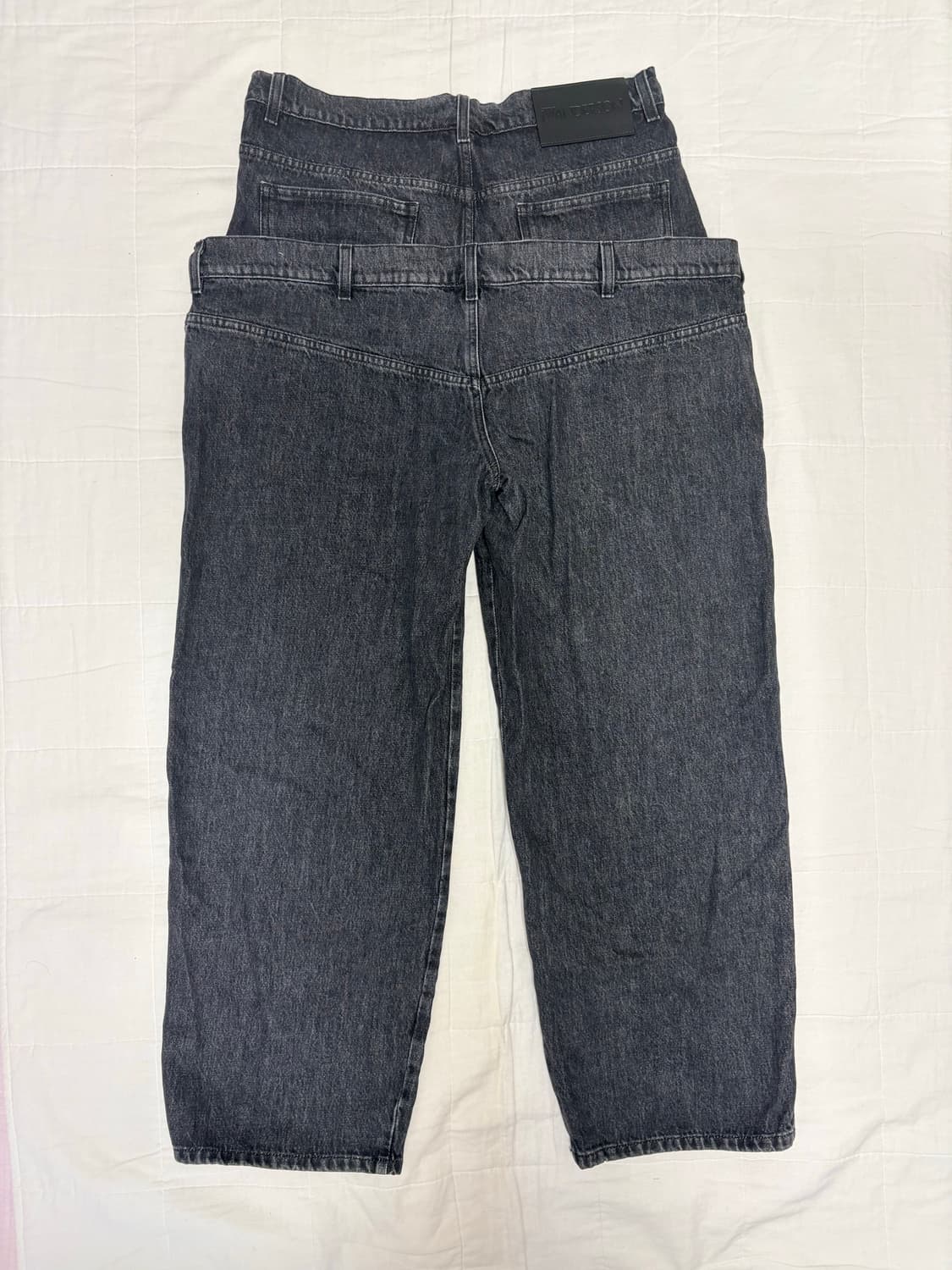 JW Anderson double waistband denim pants 상품이미지4