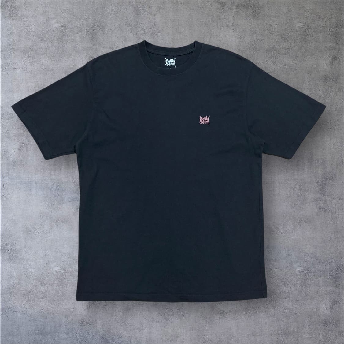 브라운 브레스 빅로고 차콜 반팔티 상품이미지2