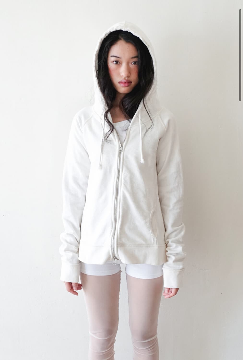 샵페어리 워시드 릴리 후드집업 상품이미지1