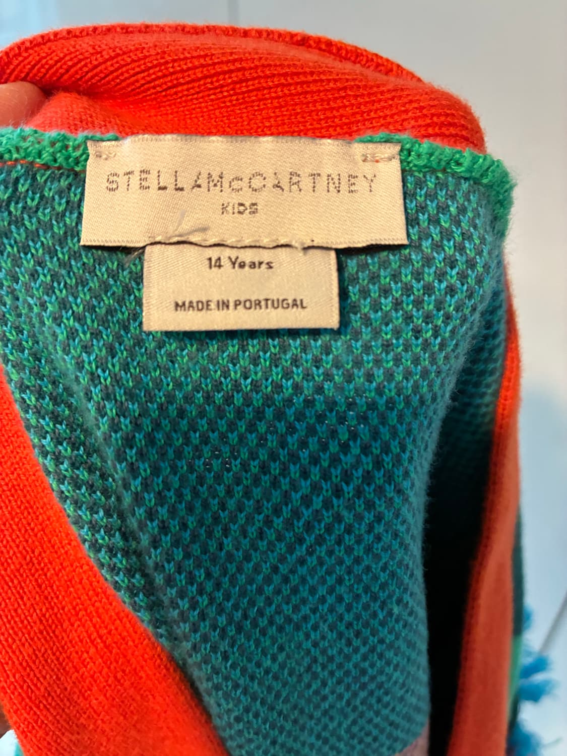 [Stella McCartney] 스텔라매카트니 컬러블록 프린지 니트 가 상품이미지5