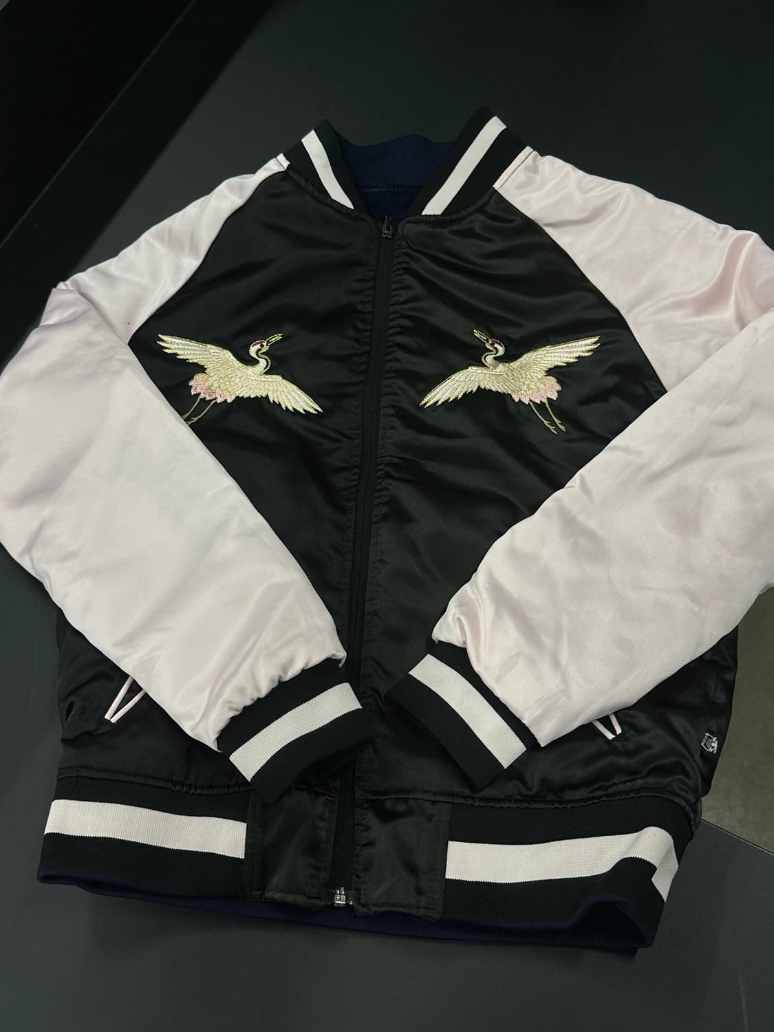 아디다스 리버시블 벨벳 수베니어 자켓 집업 상품이미지7