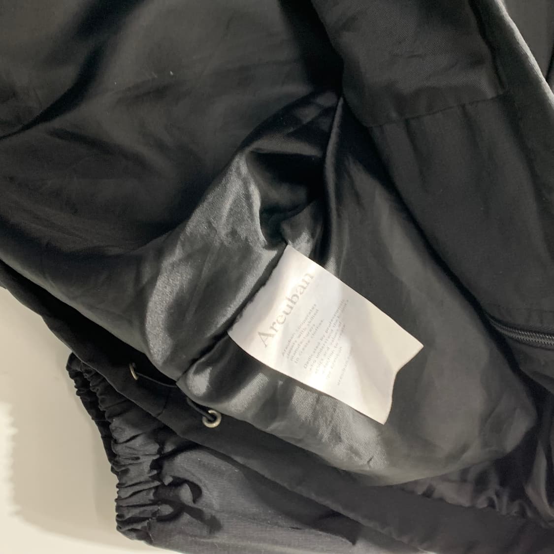 아르반 블랙 바람막이 3 상품이미지4
