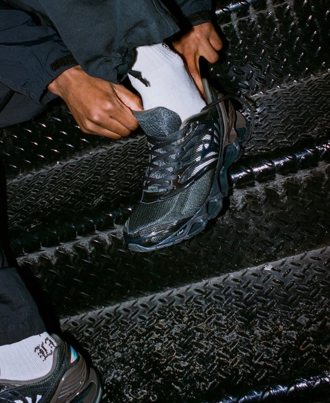 MIZUNO x vainl archive 웨이브 프로페시 LS 상품이미지2