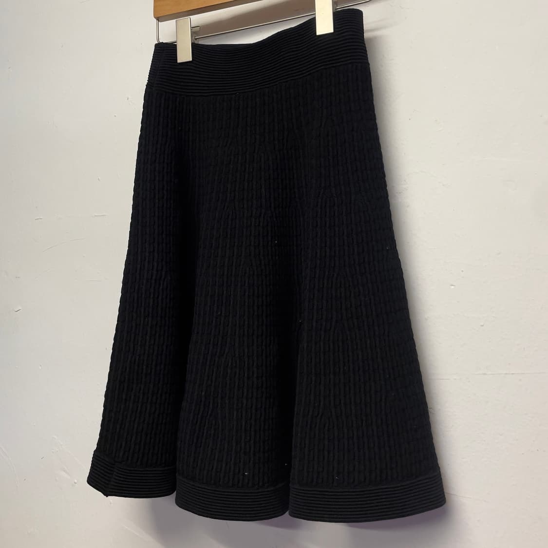 산드로 (우먼) 블랙 니트 스커트   상품이미지2