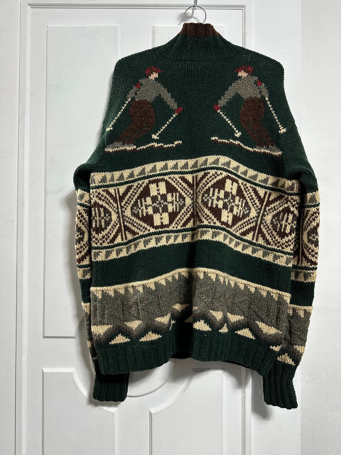 폴로 랄프로렌 핸드 니트 스키 울 가디건 상품이미지2