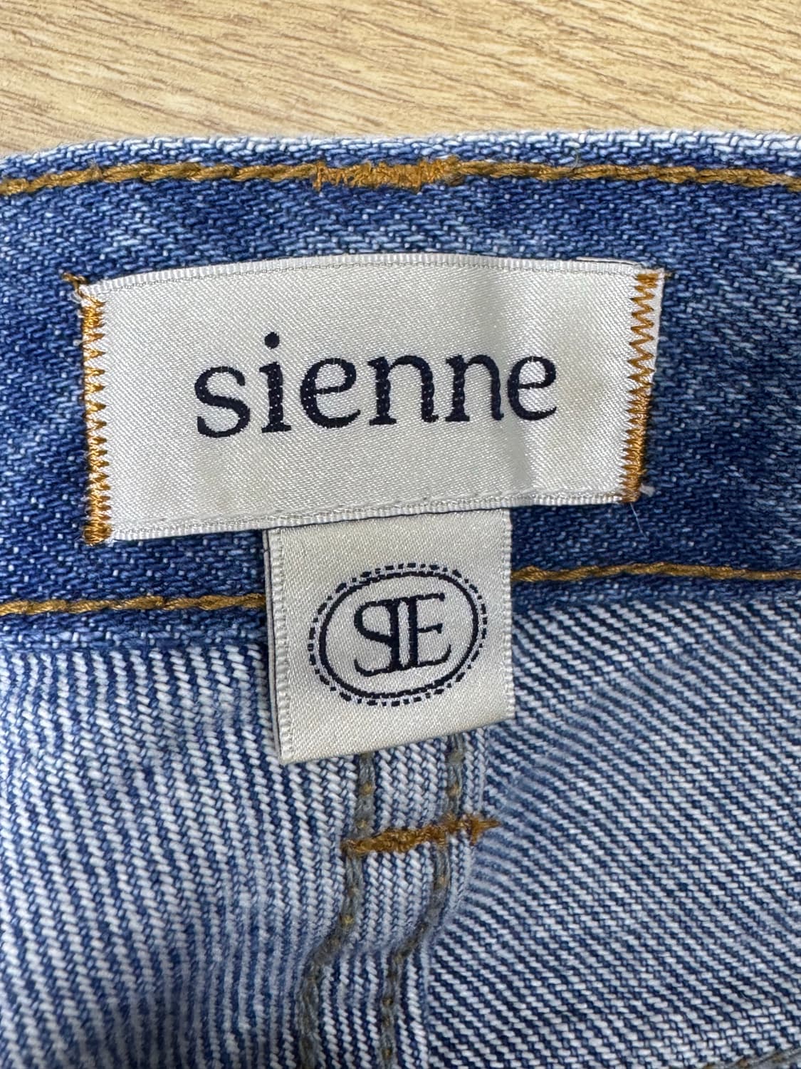 시엔느 위노나 데님 스커트 블루 S 상품이미지7
