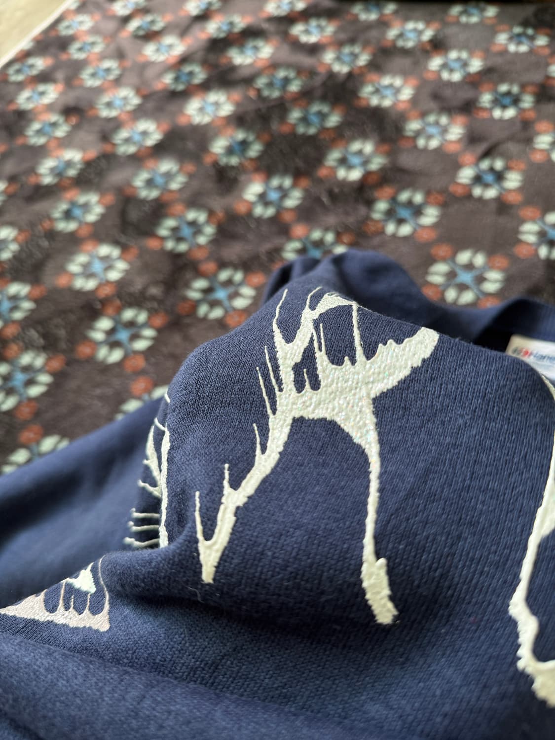 90s made in usa hanes ‘GREEK’ sweatshirt 상품이미지4