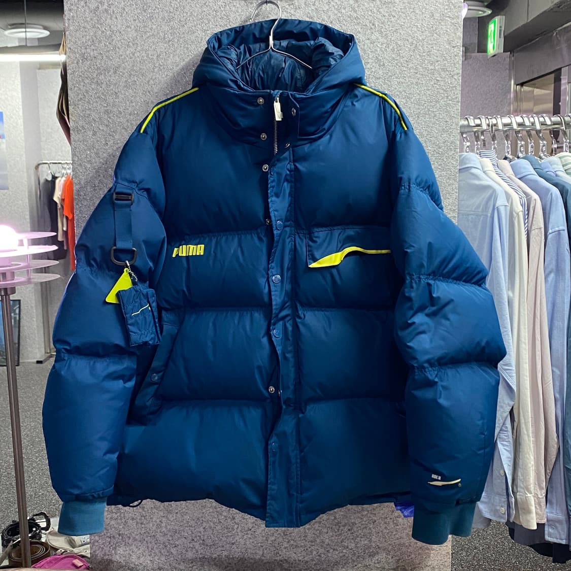 푸마 X 아더에러 스몰로고 나일론 패딩 B3452 상품이미지2