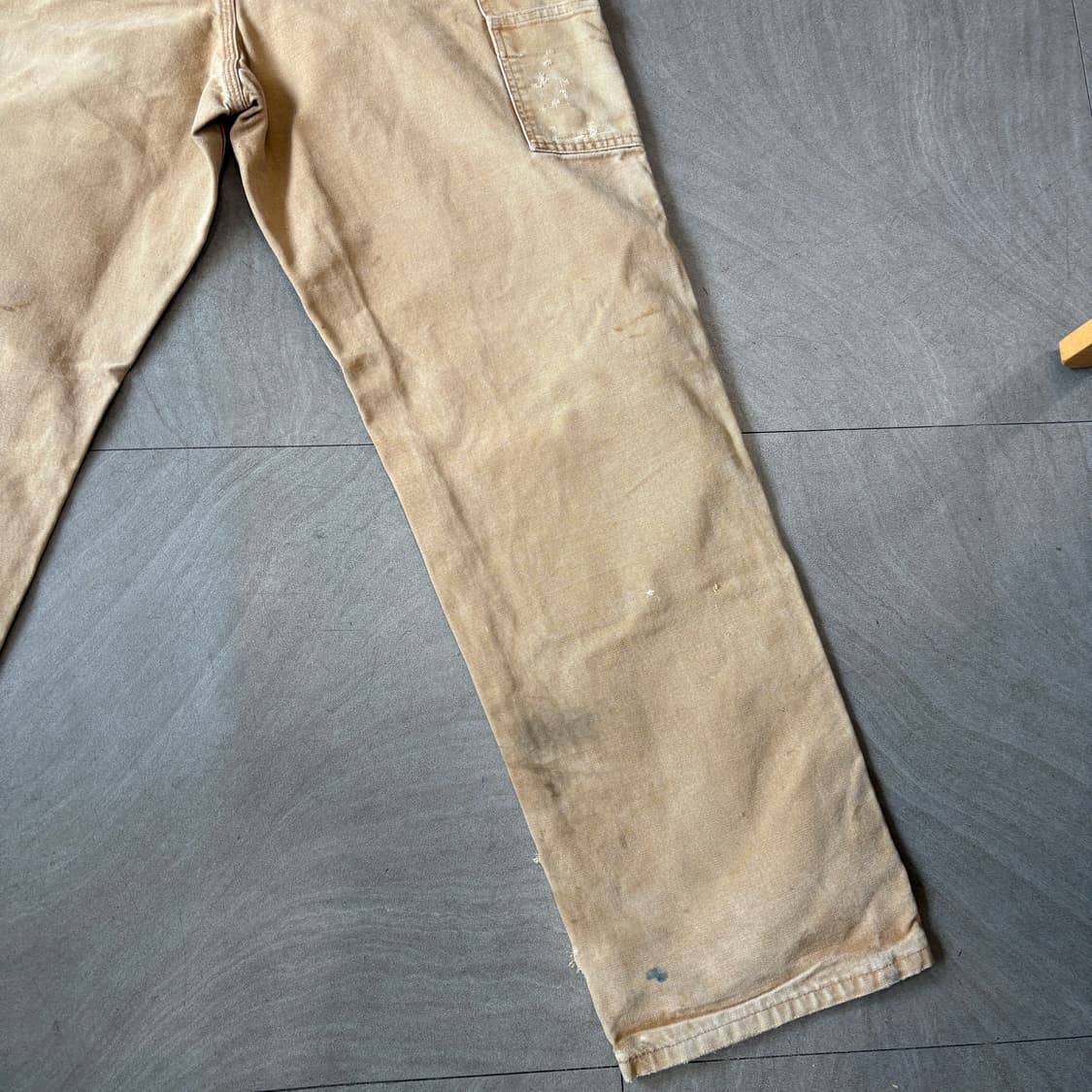 칼하트 정품 브라운 더블니 팬츠 상품이미지10