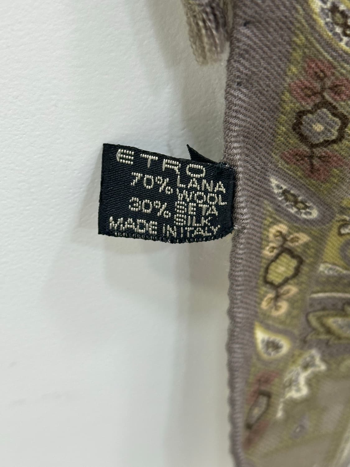 에트로 울 실크 머플러 상품이미지3