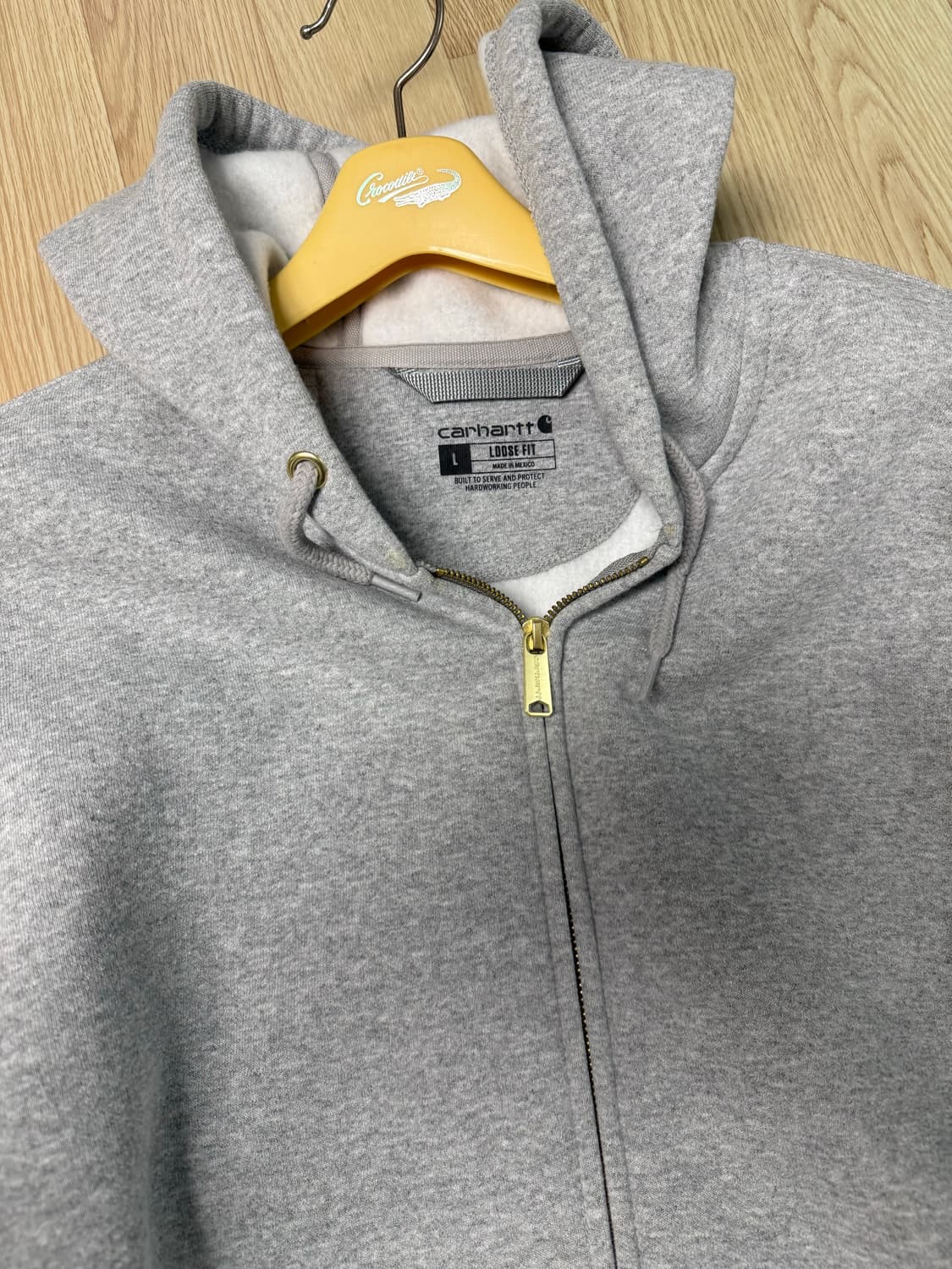 칼하트 루즈 핏 집업 L 상품이미지4