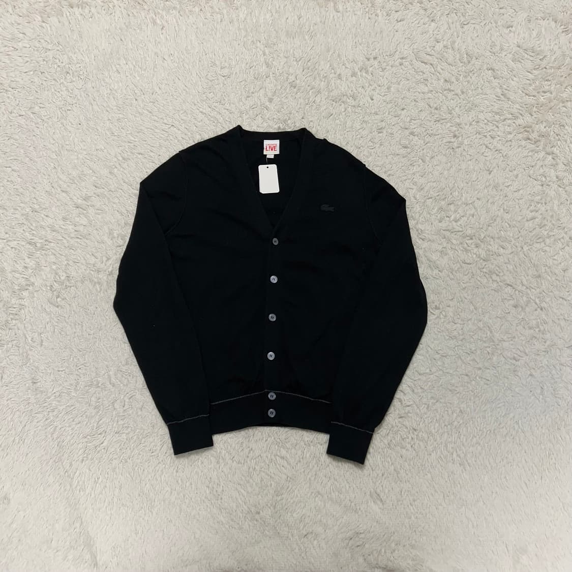 Lacoste Black Cardigan  상품이미지4