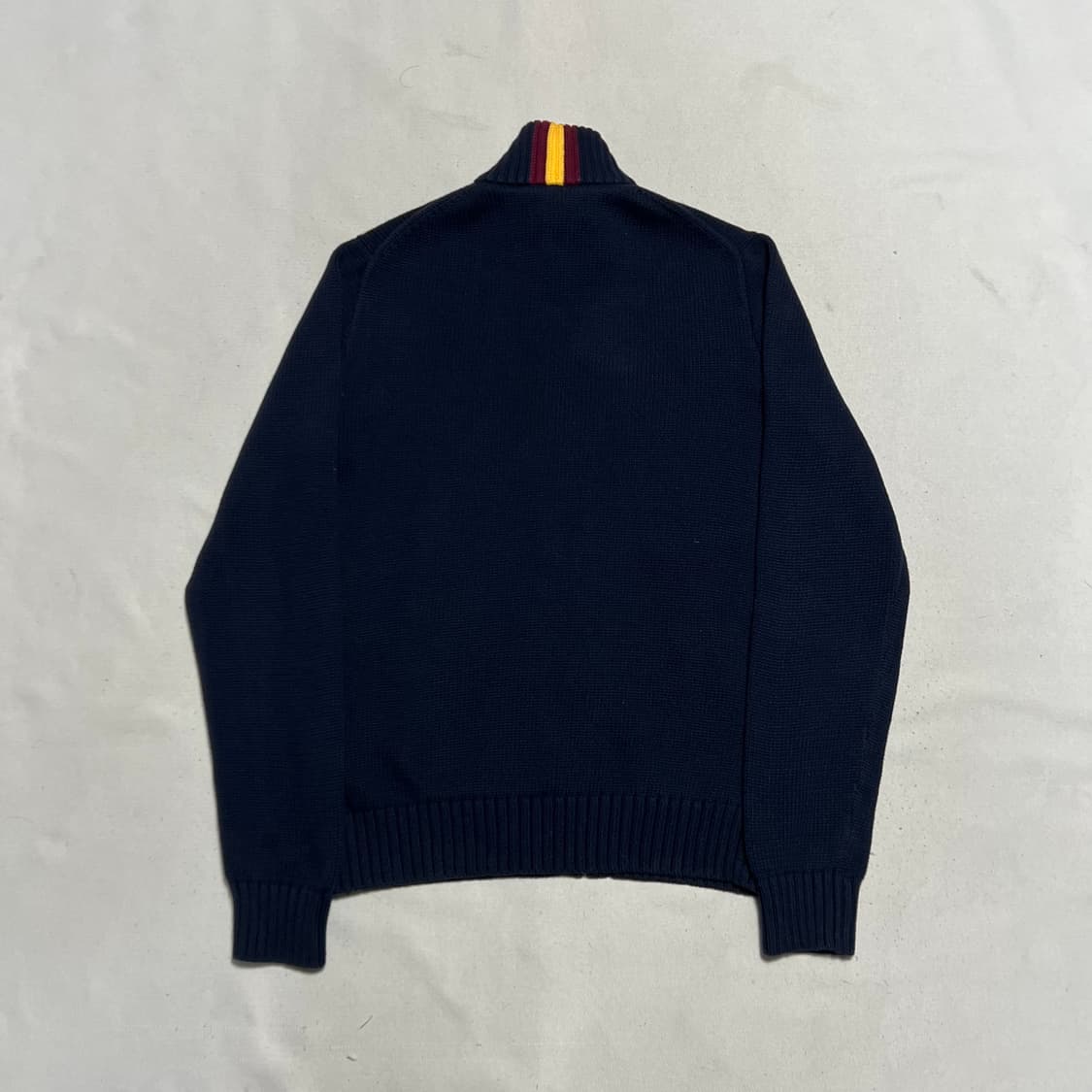 XL 폴로랄프로렌 네이비 니트 집업 상품이미지3