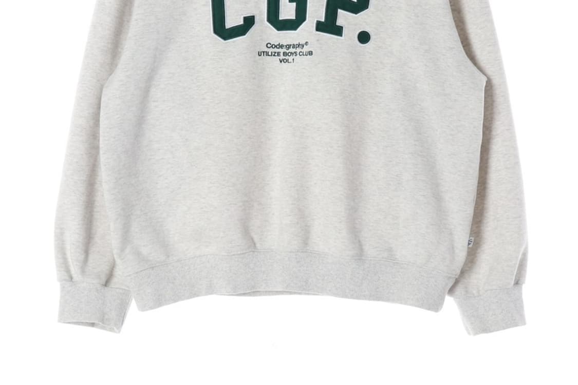 코드그라피 CGP 아치 로고 맨투맨 L 상품이미지4