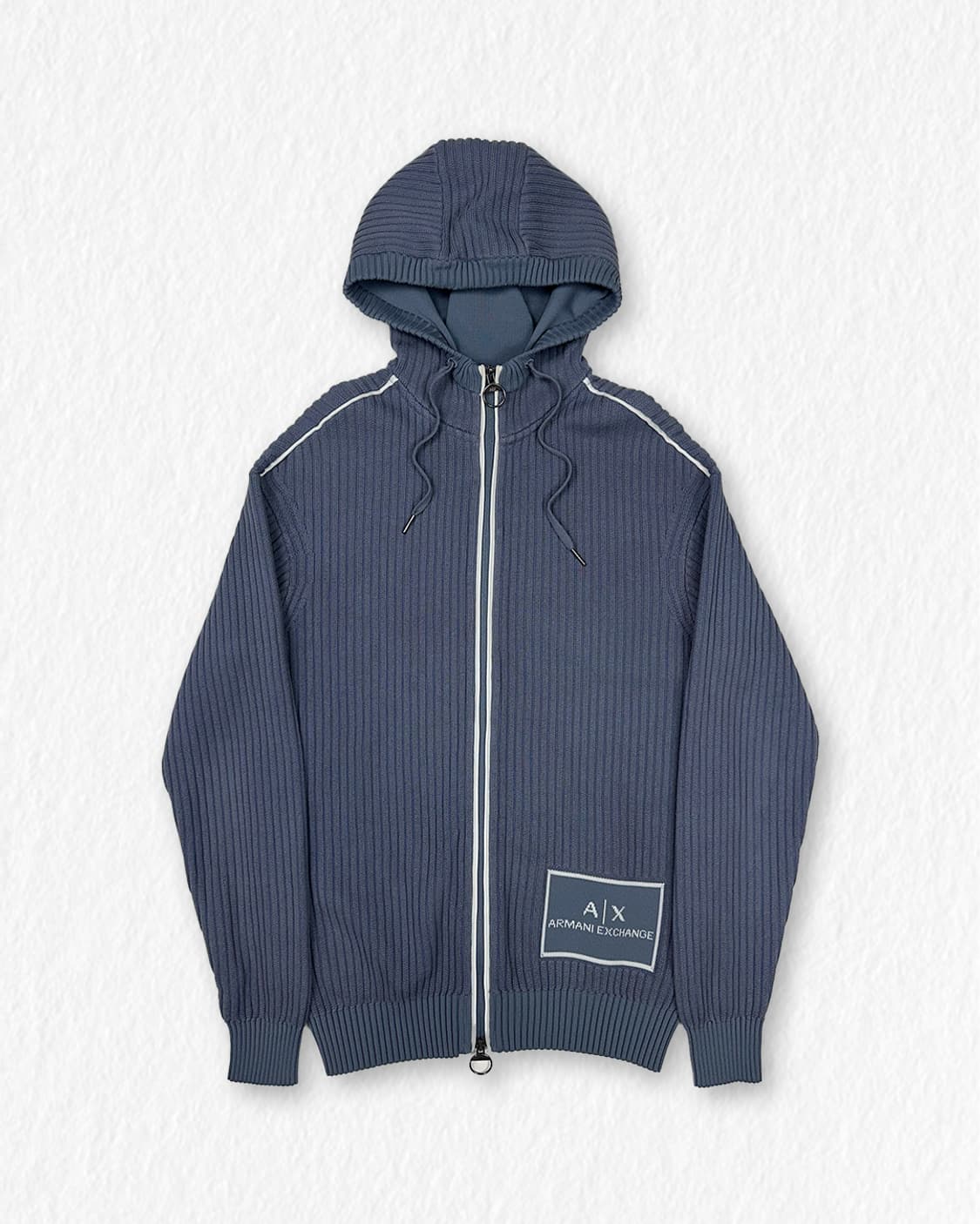 아르마니익스체인지 니트 후드집업 상품이미지1