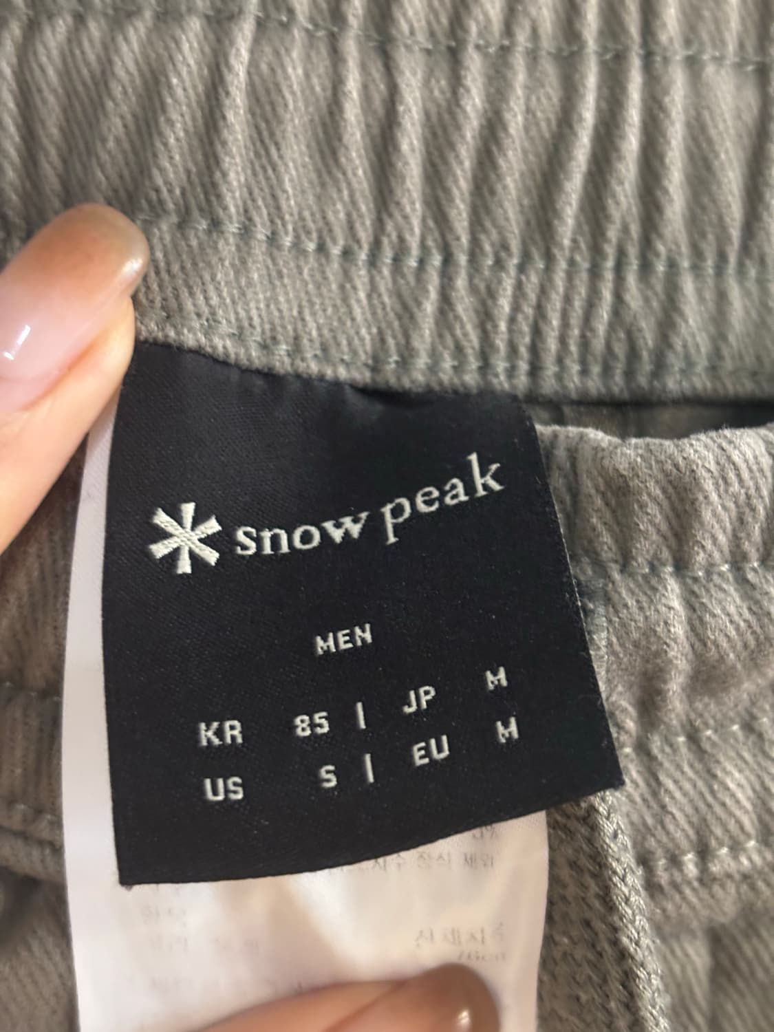 스노우피크 카고 팬츠 M 상품이미지5