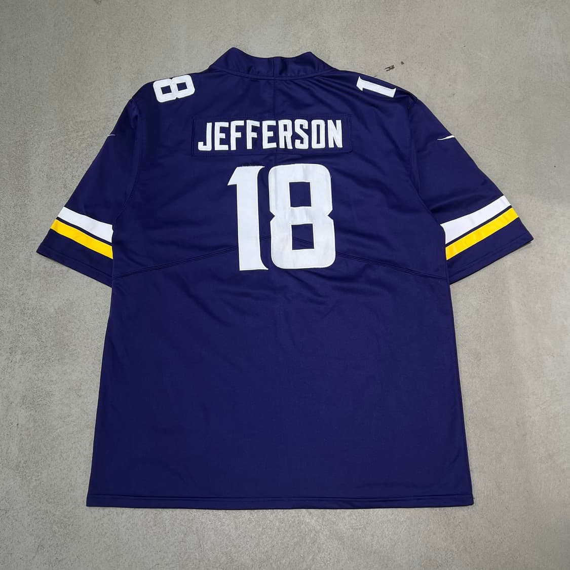 NFL 바이킹스 제퍼슨 반팔유니폼 s10731 상품이미지2