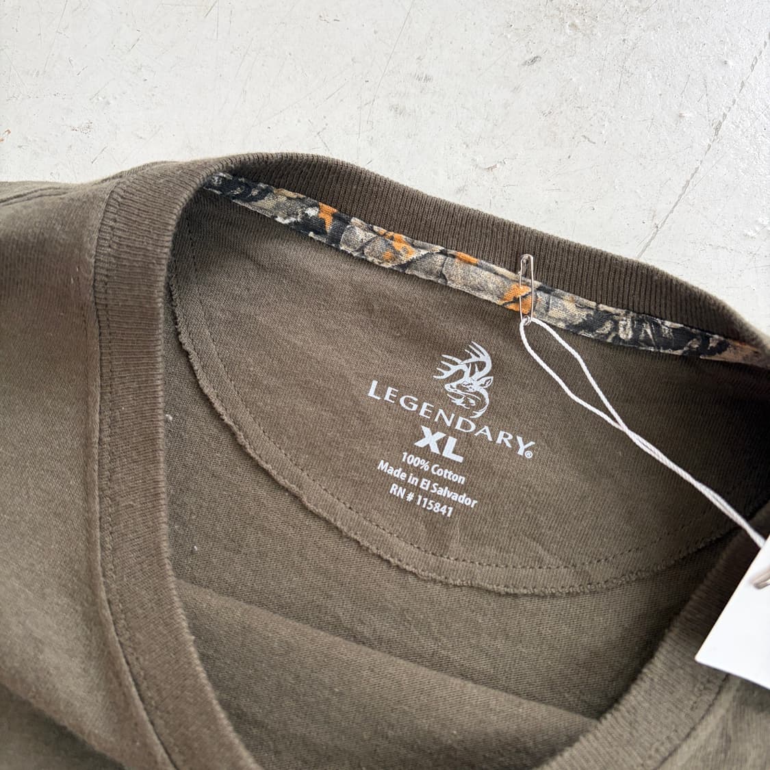 LEGENDARY 빈티지 그래픽 롱슬리브 XL 상품이미지5