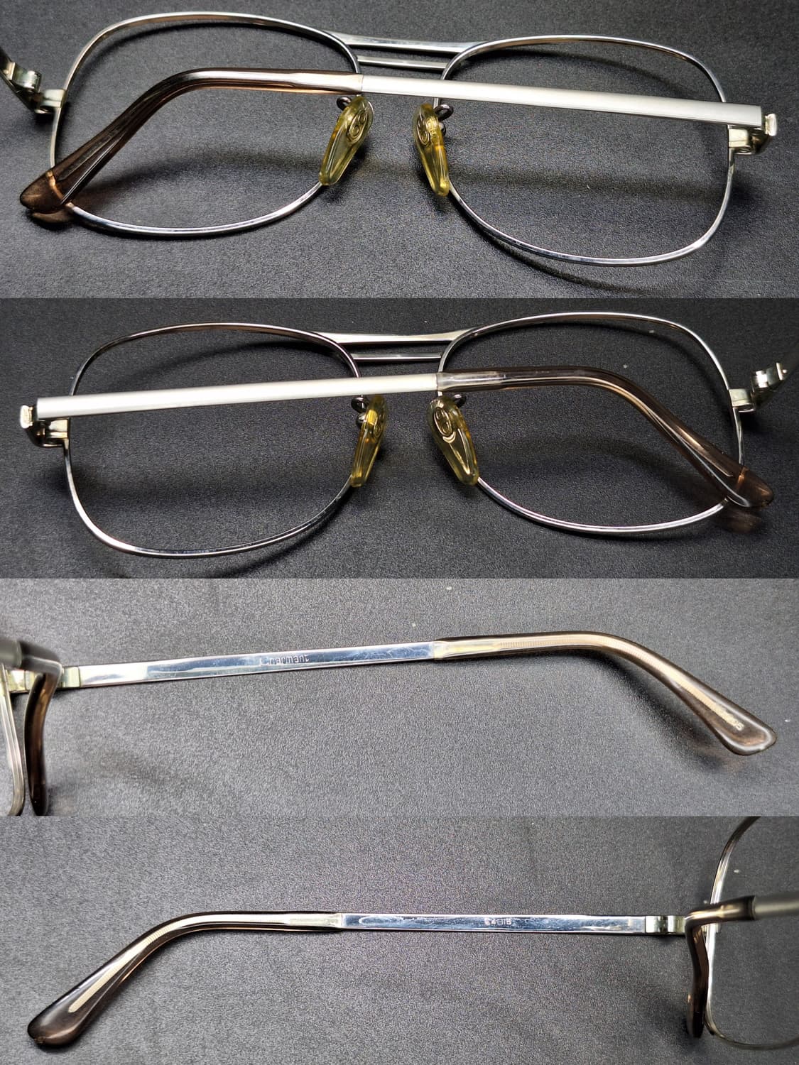 80s 일본제 빈티지 데드스톡 미사용/54mm 안경테 샤르망 NO.205 상품이미지2