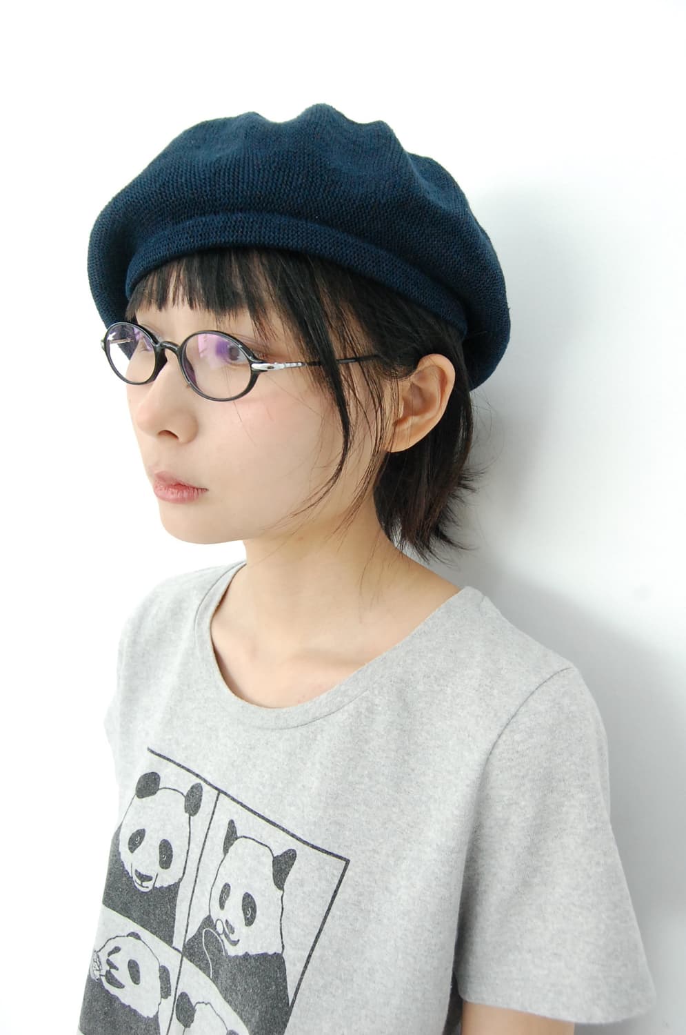 Override star beret (linen) 상품이미지3