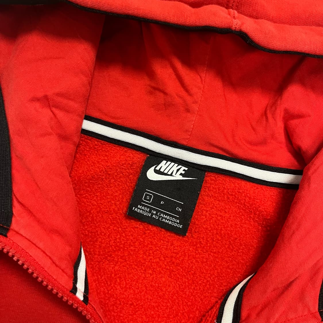Nike Air red hood zip-up 상품이미지9