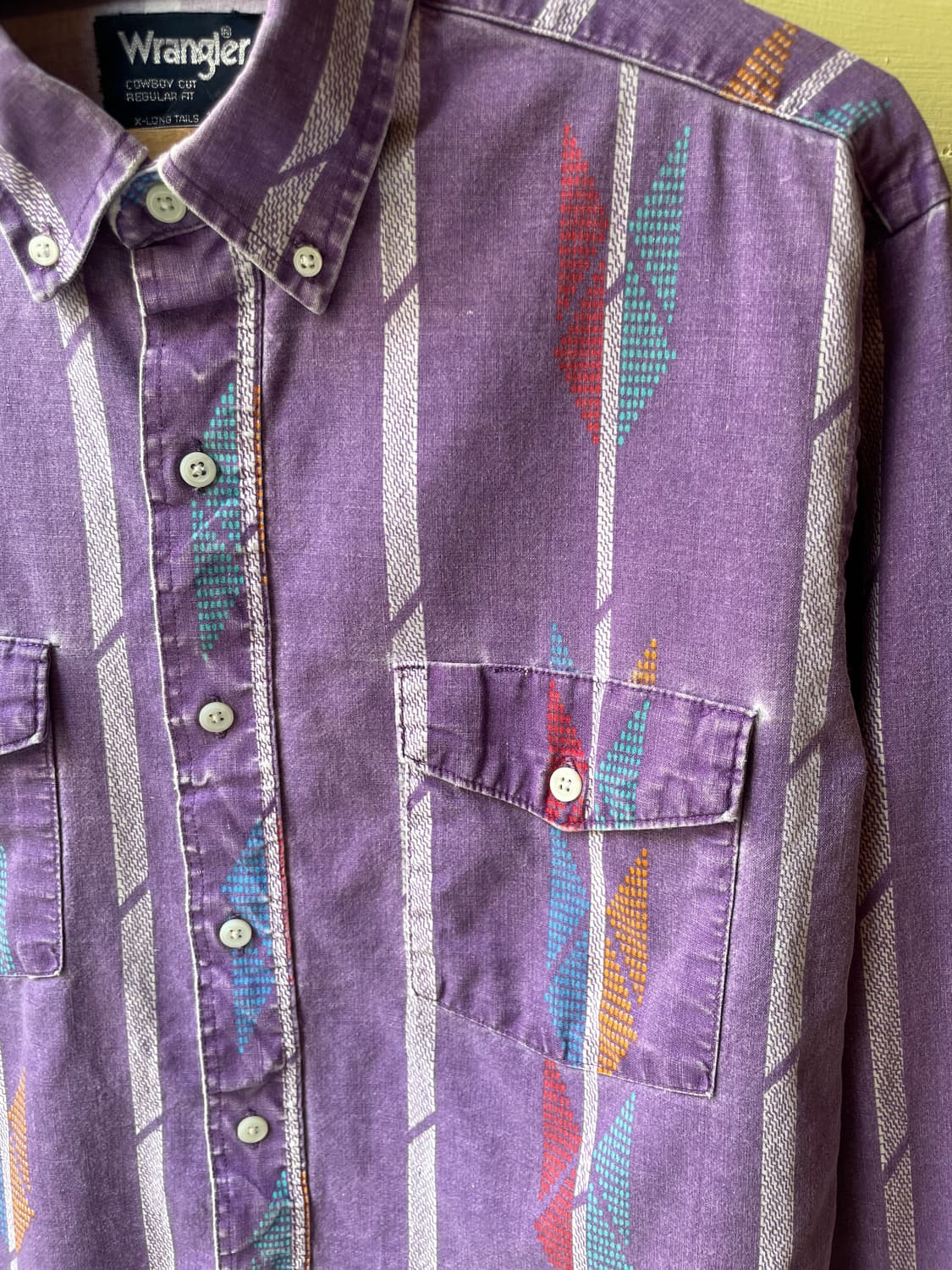 1980-90's Vintage Wrangler Western Shirt 상품이미지5