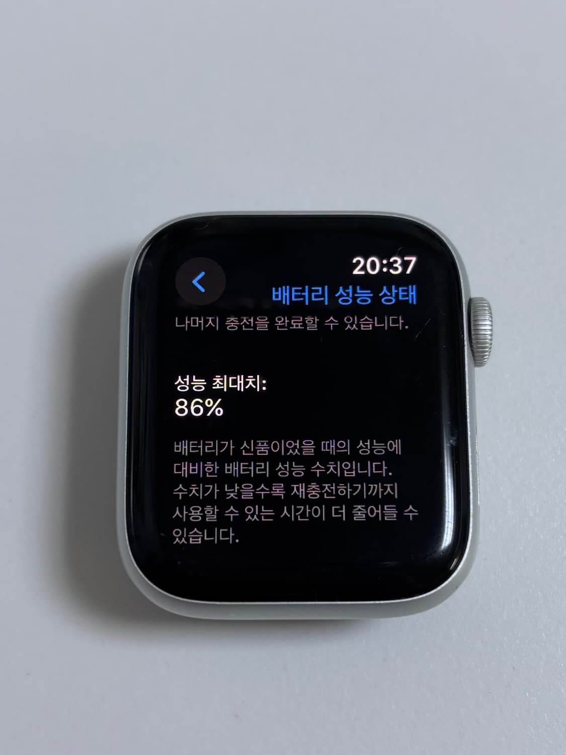 애플워치SE 실버 44mm 상품이미지5