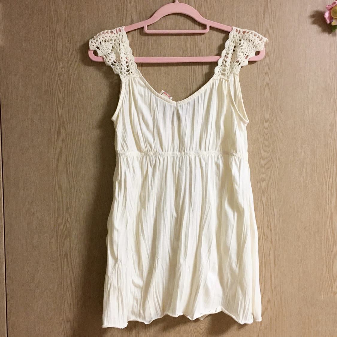 페어리 바닐라 천사핏 플리츠 슬리브리스 상품이미지3