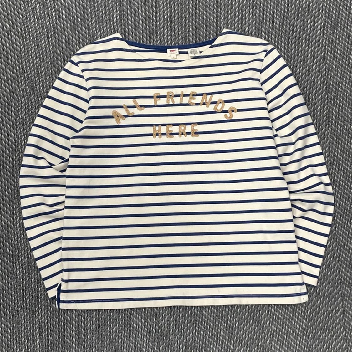 리바이스 스트라이프 자수 롱슬리브 v0302 상품이미지1