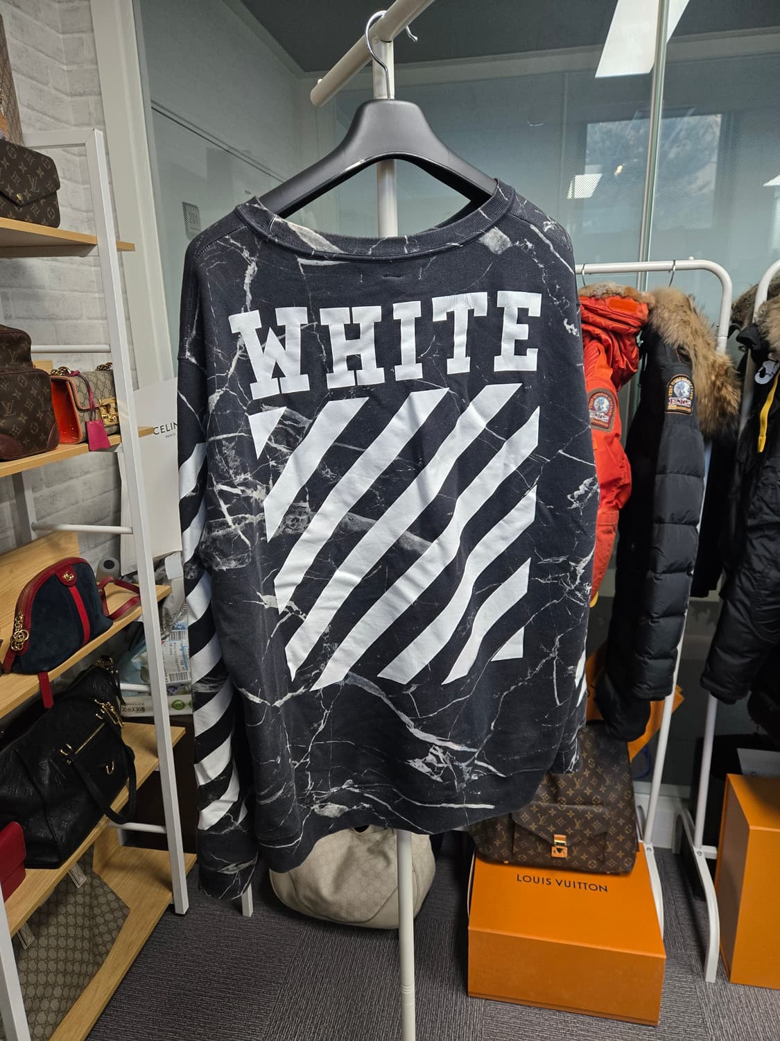 [특가][정품] 오프화이트 에로우 맨투맨 상품이미지2