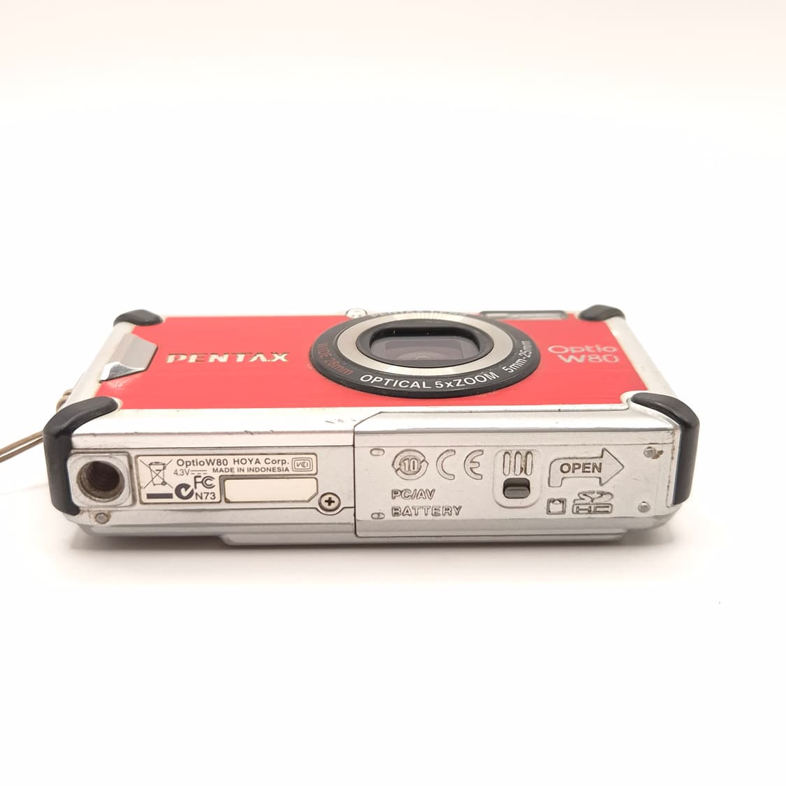 한글지원 방수 🏊‍♂️펜탁스 옵티오 W80 레드 ✨ 상품이미지10