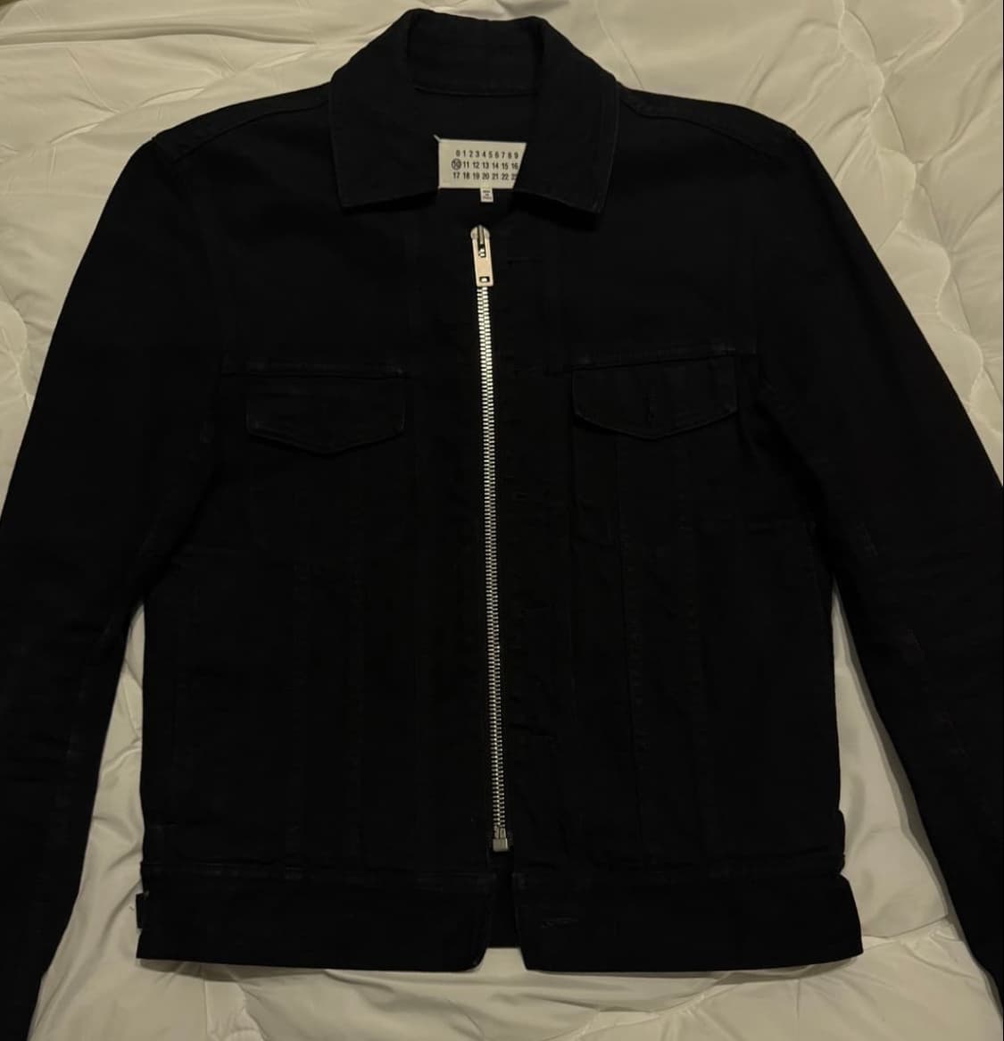 메종 마르지엘라 백스티치 블랙자켓 상품이미지1