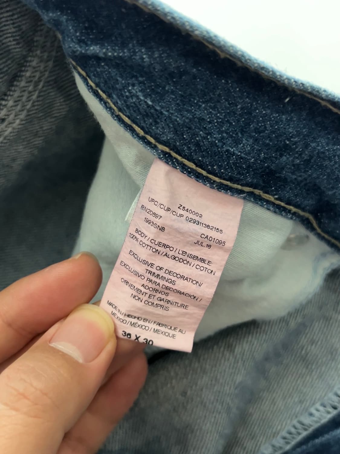 디키즈 카펜터 데님 팬츠 36 상품이미지6