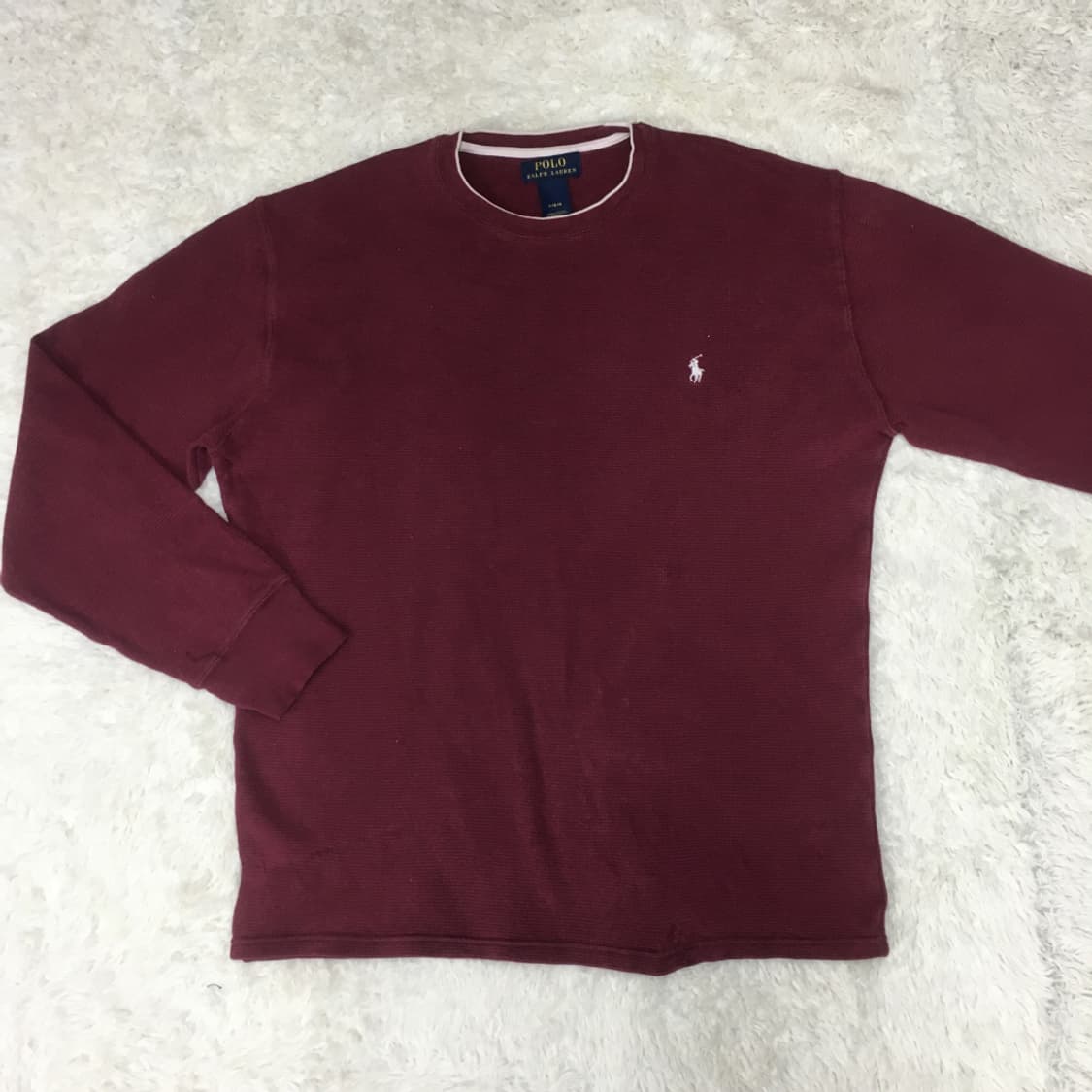 폴로 와플 롱슬리브 BB12 상품이미지1