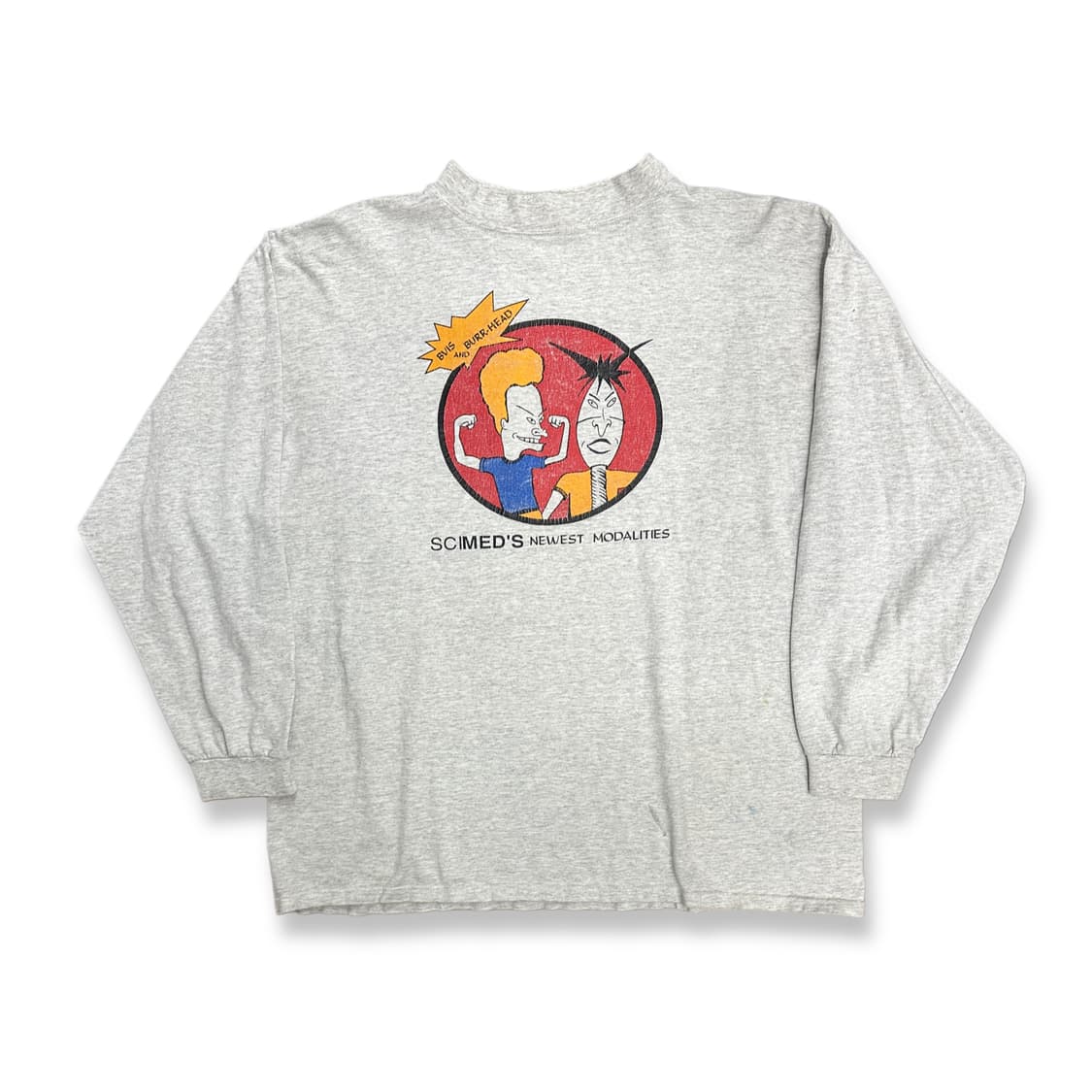 90s 비비스 앤 벗헤드 패러디 롱슬리브 L 상품이미지1