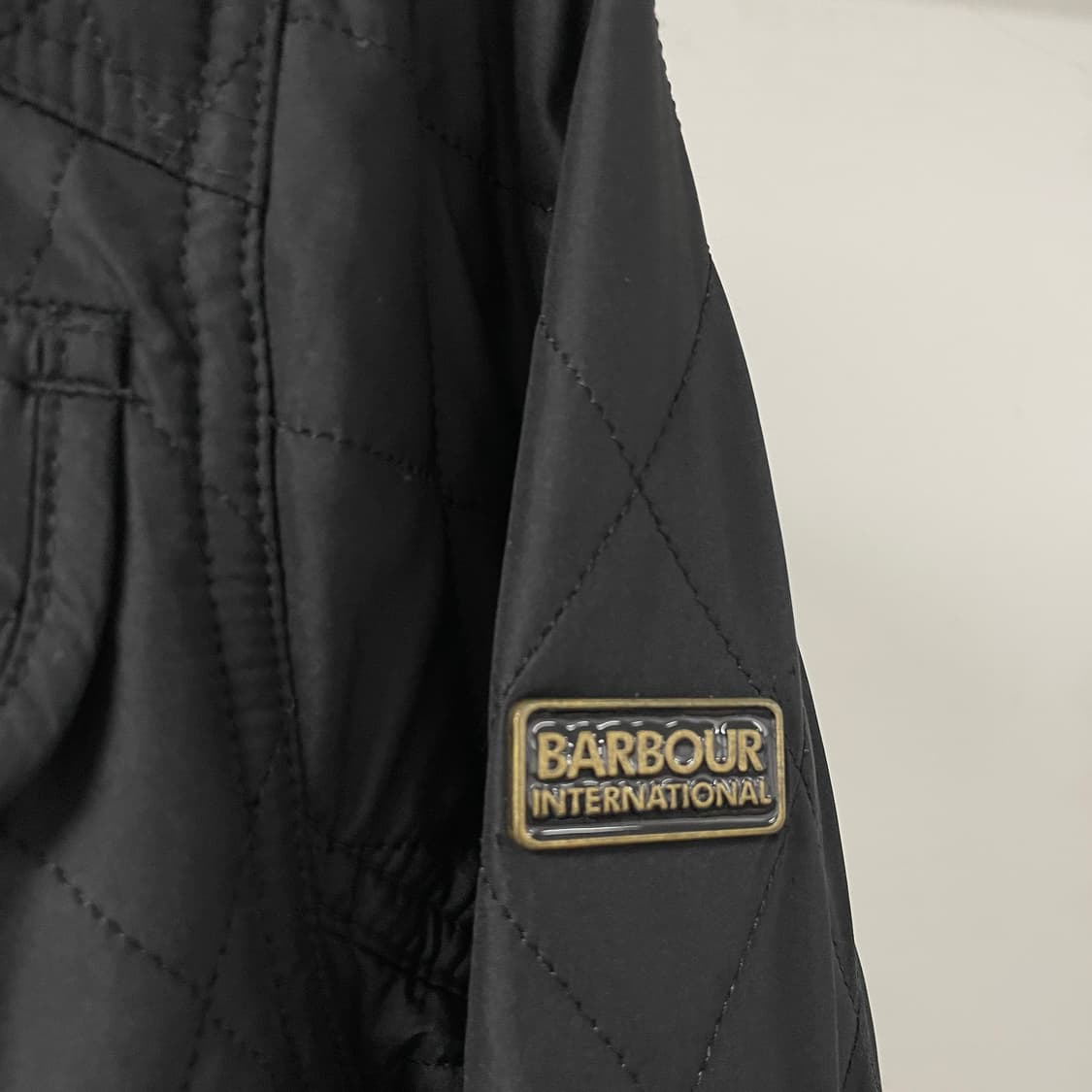 바버 퀄팅 자켓 36(W) 상품이미지4