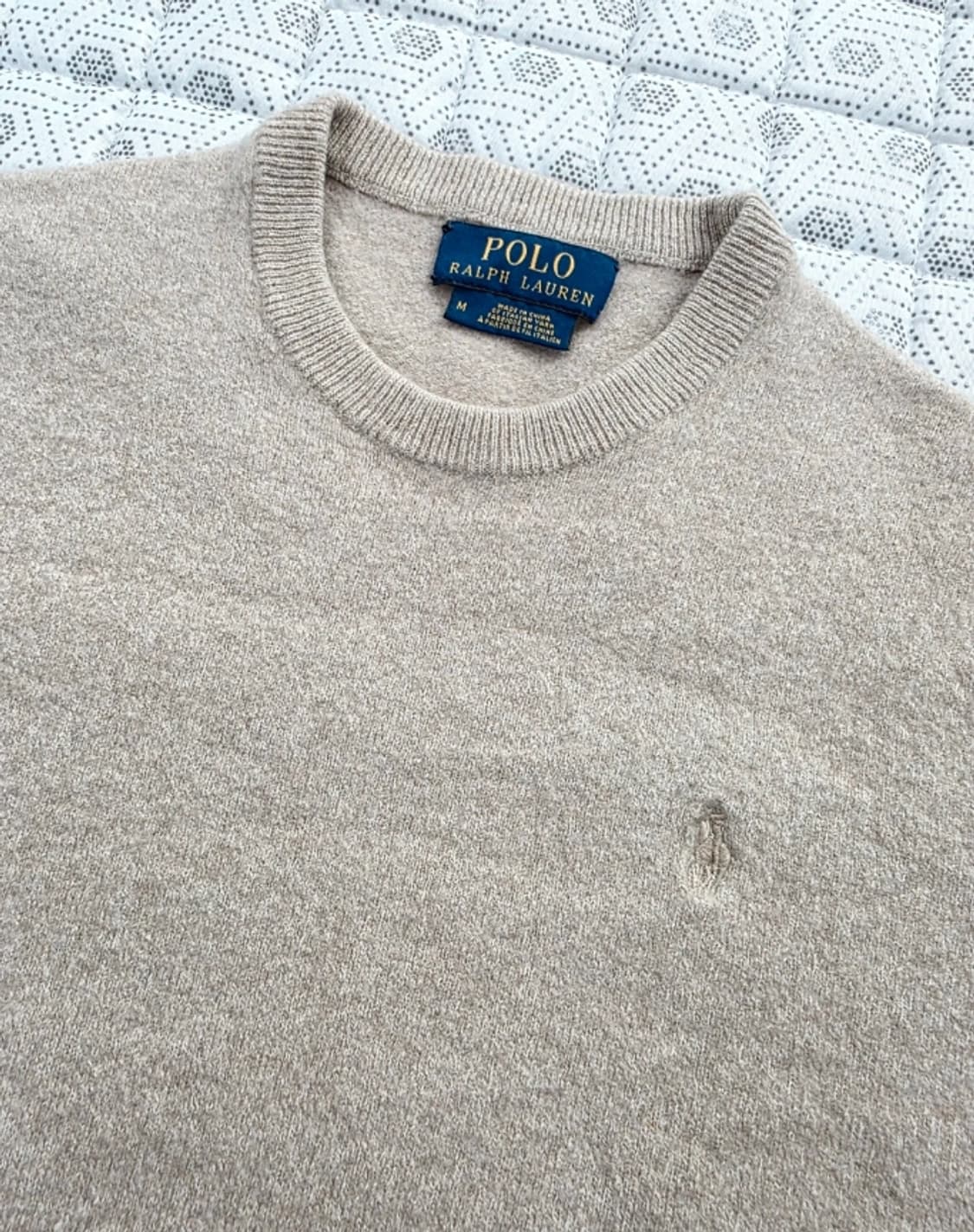 폴로 랄프로렌 베이지 니트 ~55반 상품이미지2