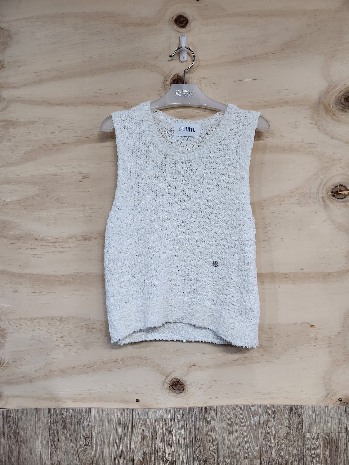 570) unum 팝콘 니트 조끼 상품이미지1