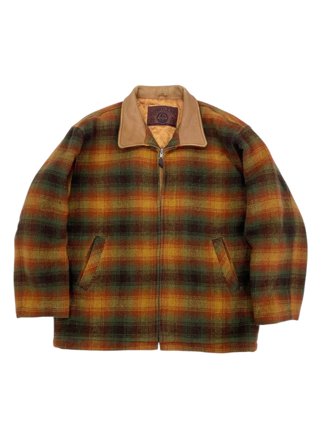 90's 헨리 리어 울 자켓 상품이미지1