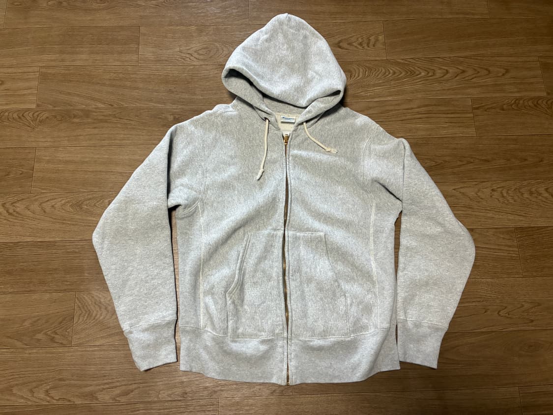 L) 챔피온 리버스위브 후드집업 라이트 그레이 상품이미지1