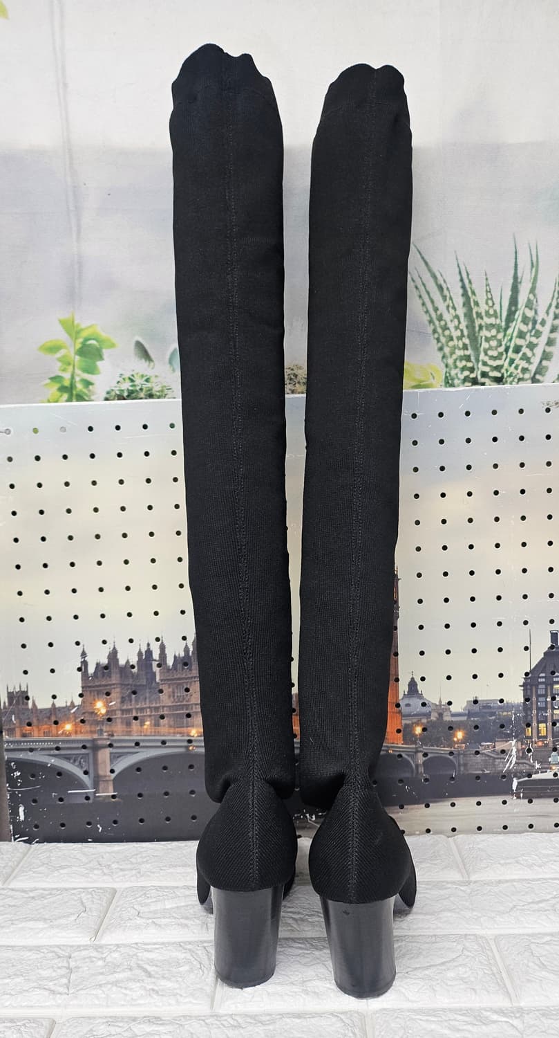 슈콤마보니 여성 니트 롱부츠 240 스판 삭스 타이즈 힐롱부츠 LB49 상품이미지3