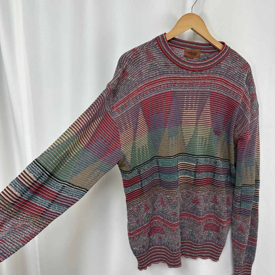   미쏘니 남자 루즈핏 니트티 빅사이즈 (실측118)  상품이미지3