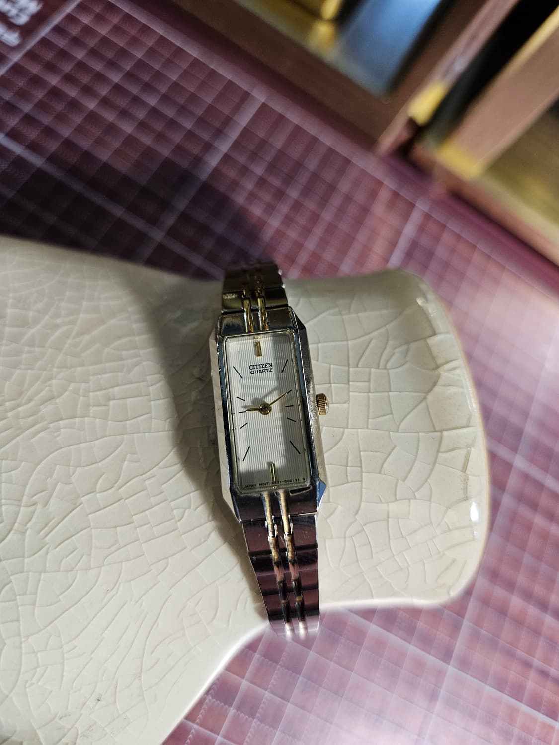 시티즌 CITIZEN 빈티지 여성용 빈티지 팔찌형 쿼츠 손목시계 상품이미지3