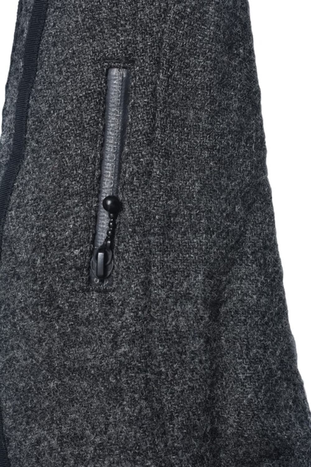 아디다스 X 해리스트위드 삼선 울 모직 여성 더블 라이더 자켓 N240  상품이미지8