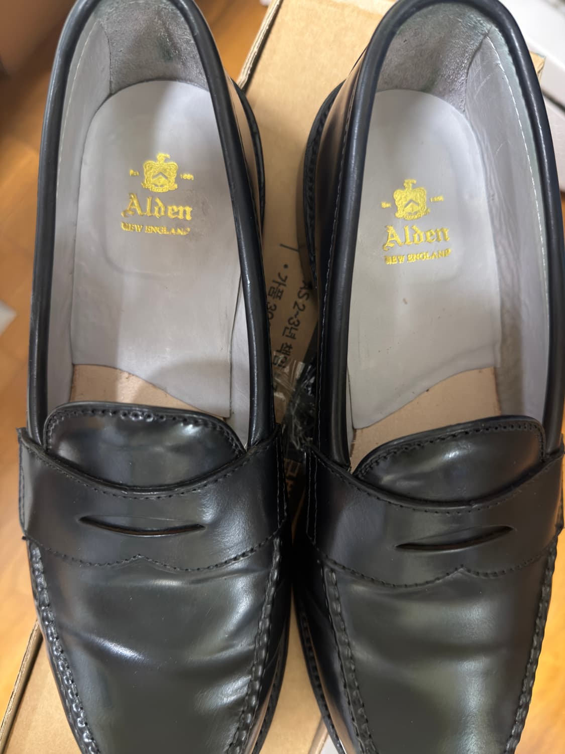알든 987 슈즈 10E 사이즈 (풀박스+알든 슈트리) 상품이미지9