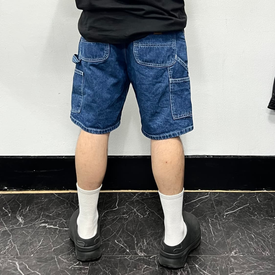 칼하트 카펜터 데님 워크 하프팬츠 상품이미지3