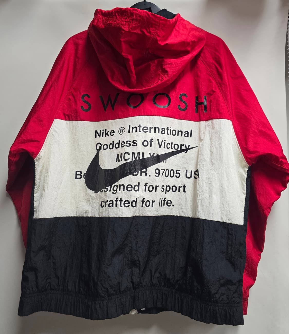 나이키 더블 스우시 바람막이 자켓 100 상품이미지2