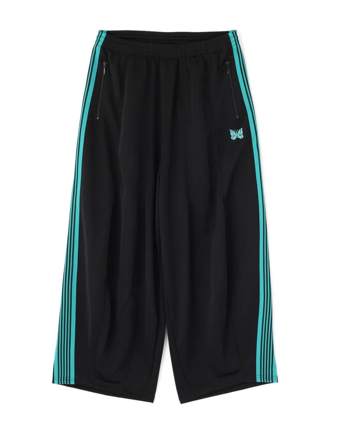 니들스 B'2nd HD 트랙 팬츠 폴리 스무스 블랙 그린 민트 상품이미지1