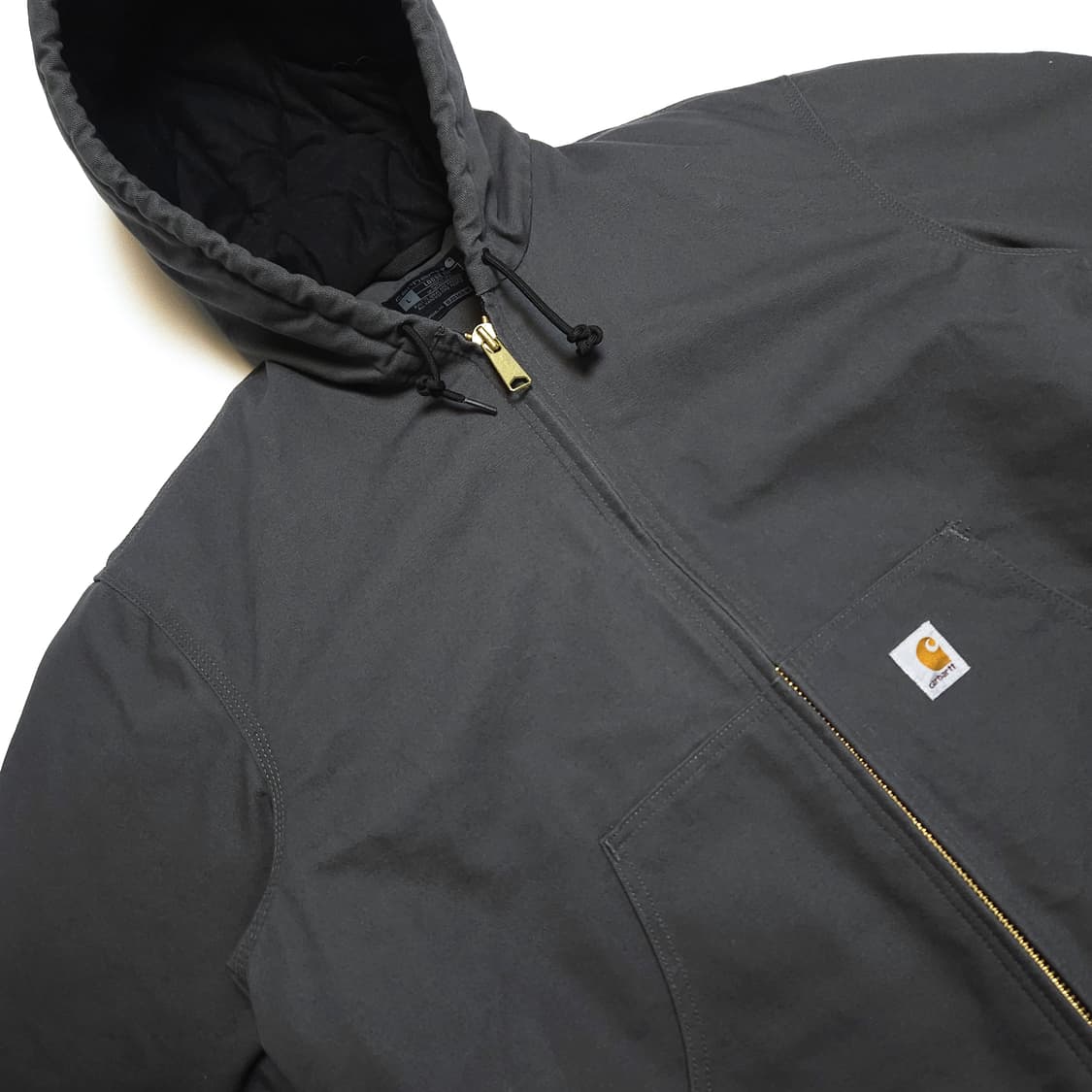 칼하트 OG USA J140 덕액티브 워크 자켓 그래블 상품이미지5
